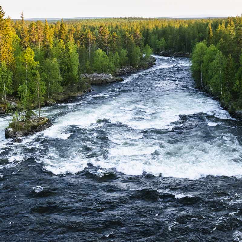 Река Умба — порожистые участки